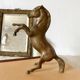 Brass horse