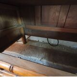 Early 20th-century commode in bamboo pitchin style.