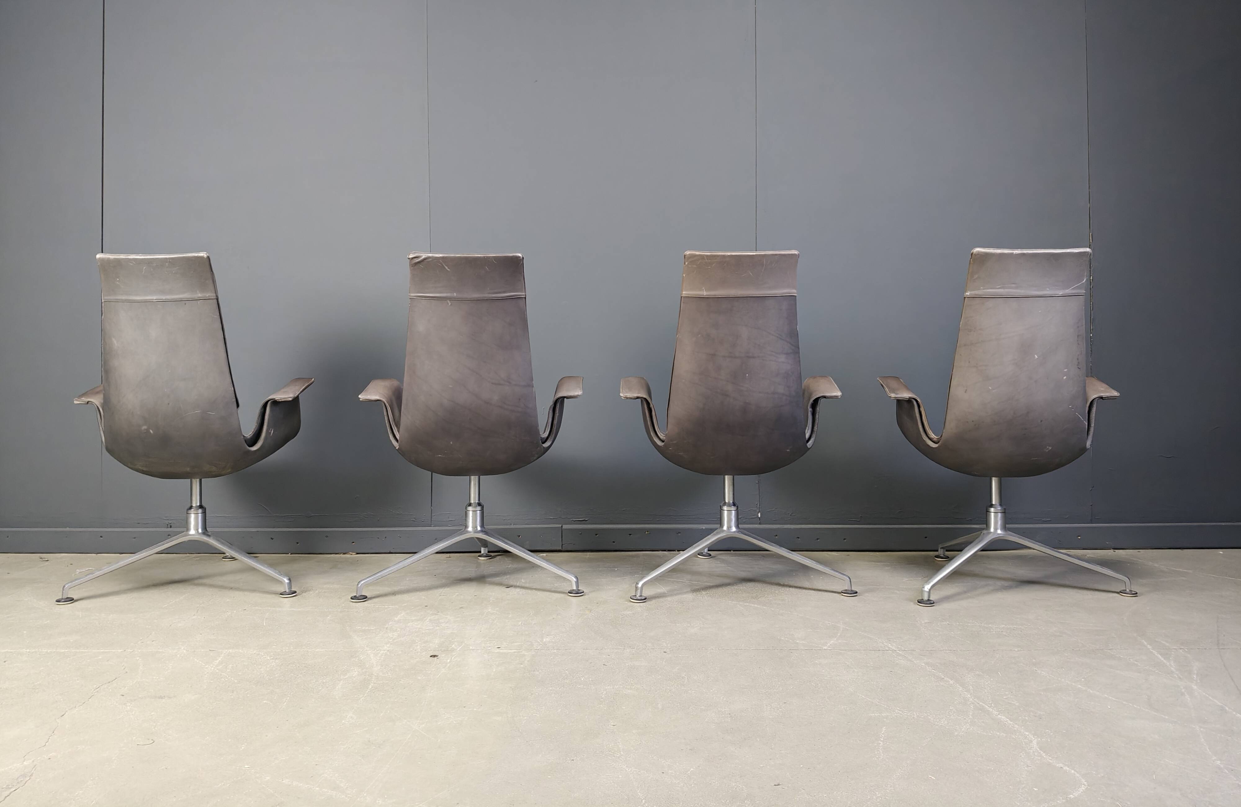 Fk 6725 Chairs by Preben Fabricius & Jørgen Kastholm for Walter Knoll, 1960