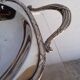 Louis XVI silver plated metal table centerpiece dish