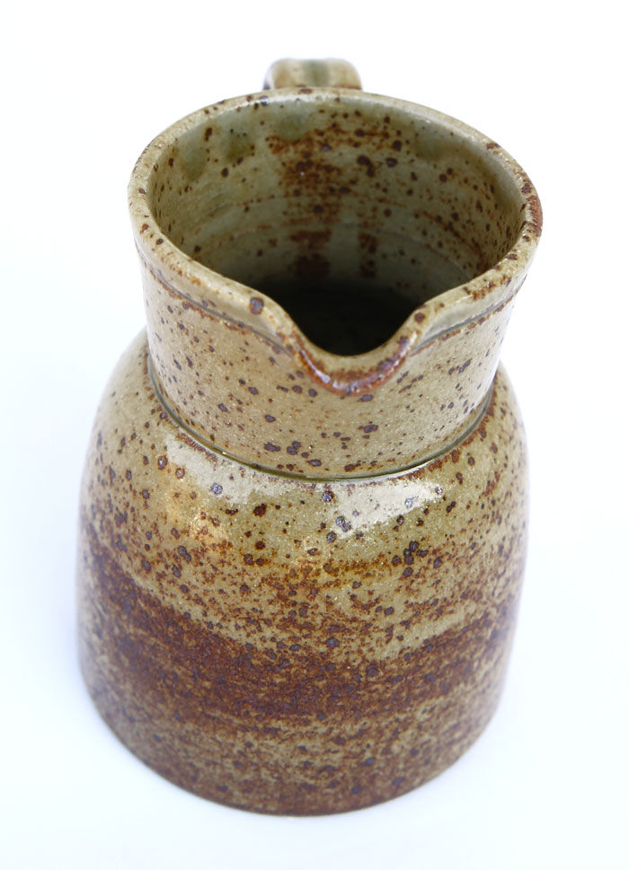 Hurtault family sandstone milk pitcher, Puisaye, La Borne
