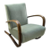 Fauteuil lounge modèle H 269 par Jindrich Halabala, 1930