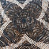 Rattan round tray