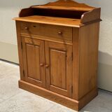 Petit meuble de rangement et secrétaire en pin vintage