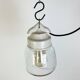 Vintage White Porcelain Pendant Light, 1970s