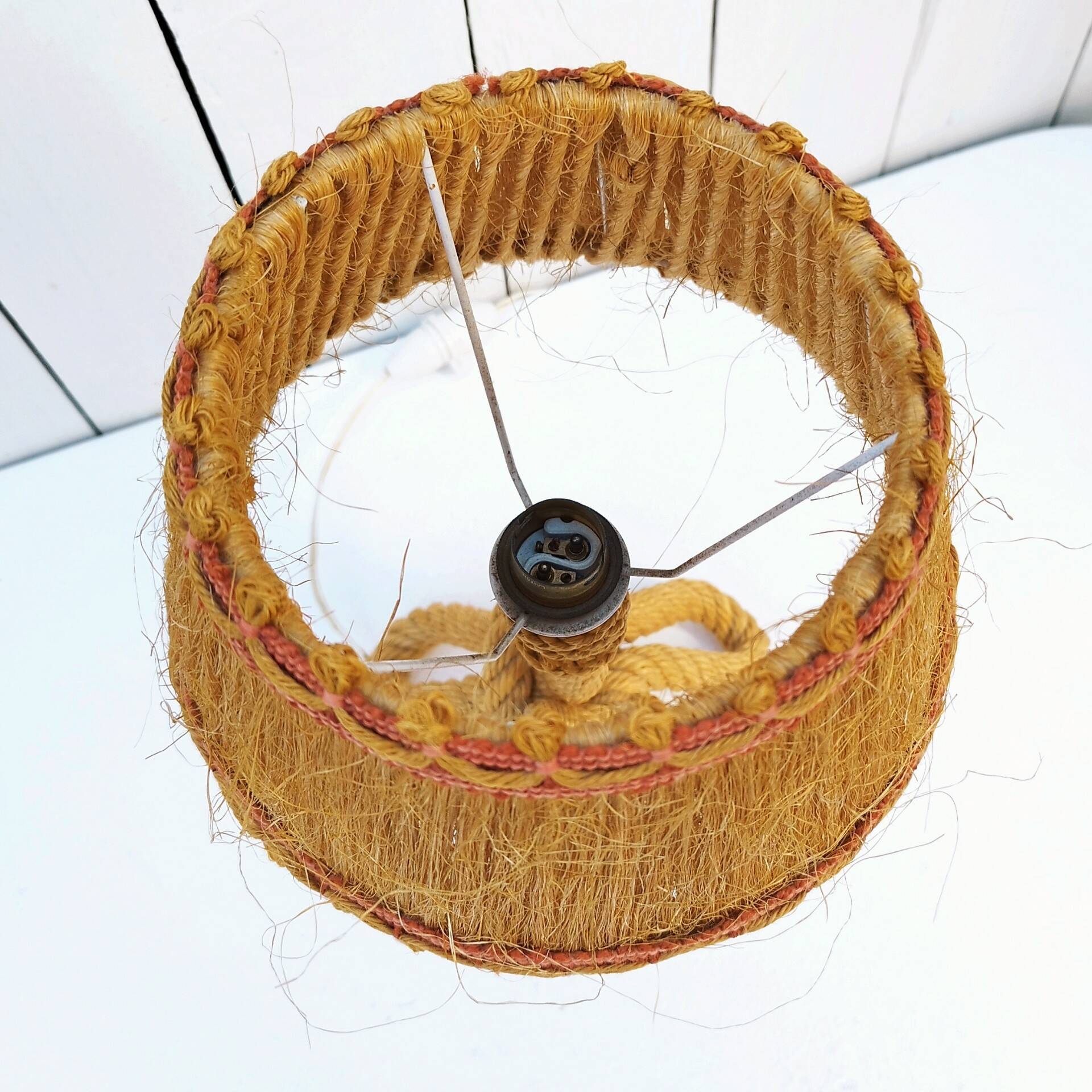 Rope table lamp Audoux Minet design