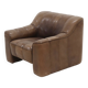 Fauteuil Lounge De Sede DS44 en Cuir Suisse Années 1970