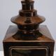 Superb square Ceramic Table lamp 1970s France