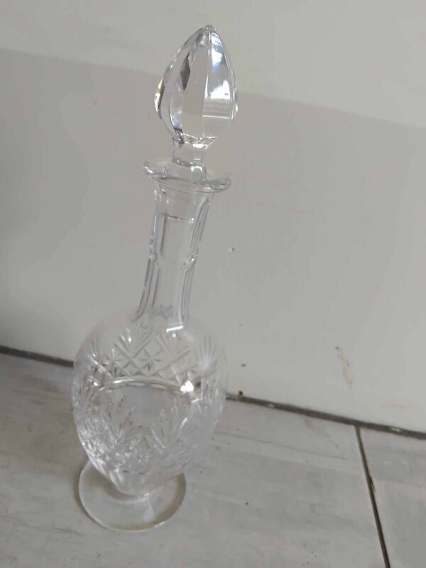 Carafe en cristal de st louis modèle massenet