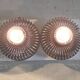 Double wall light design 70's by Philippe Rogier