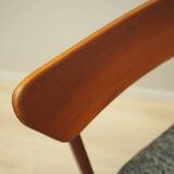 Set of four teak chairs, Danish design, 1970s, production: Denmark