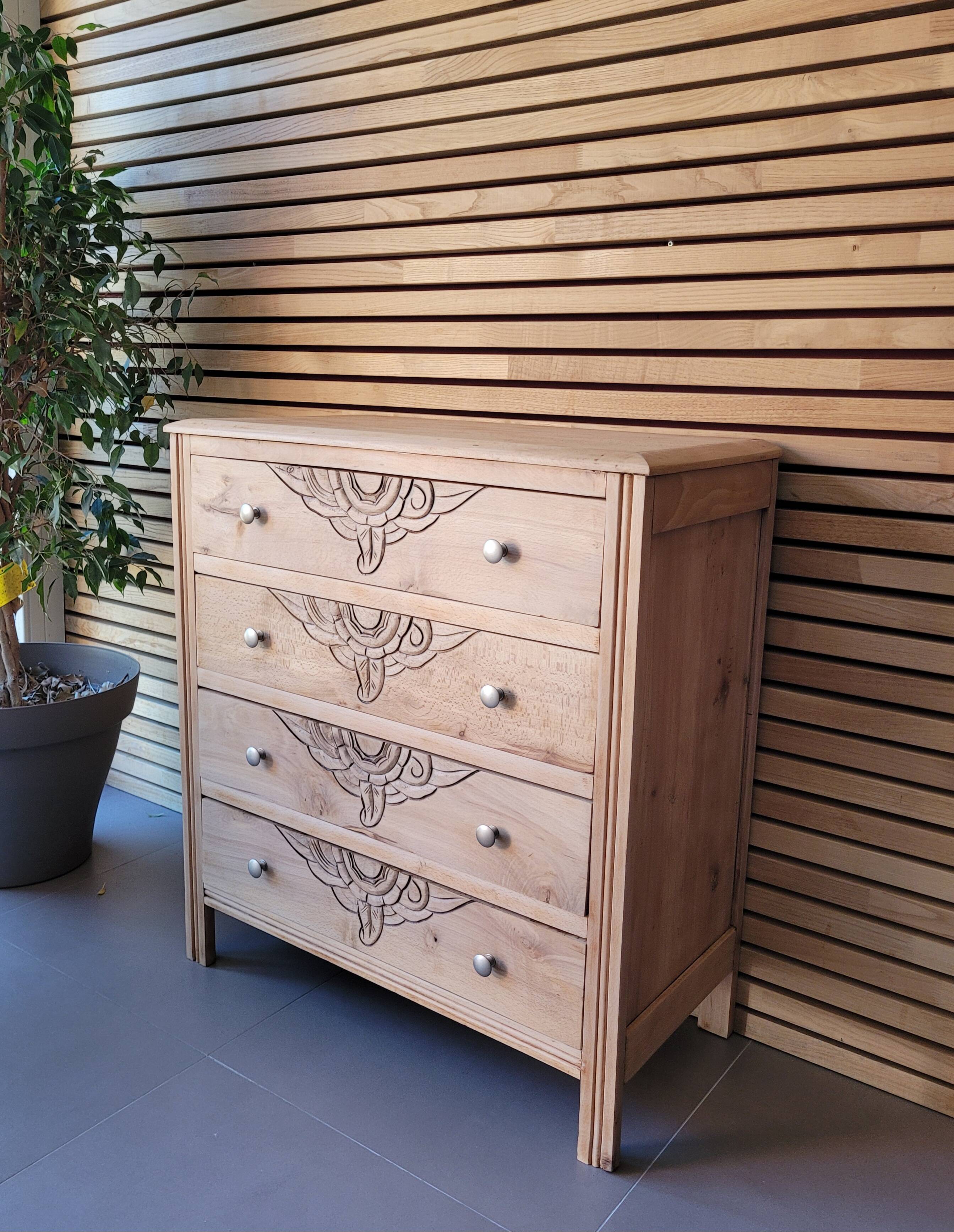 Commode art déco vintage