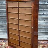 Mahogany cardboard furniture of  Louis Philippe XIX century