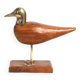 Brass and rosewood bird