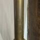 Pair of candlesticks in bronze and brass