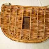 Former fisherman vintage wicker basket