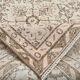Bordered vintage rug, 218x326cm