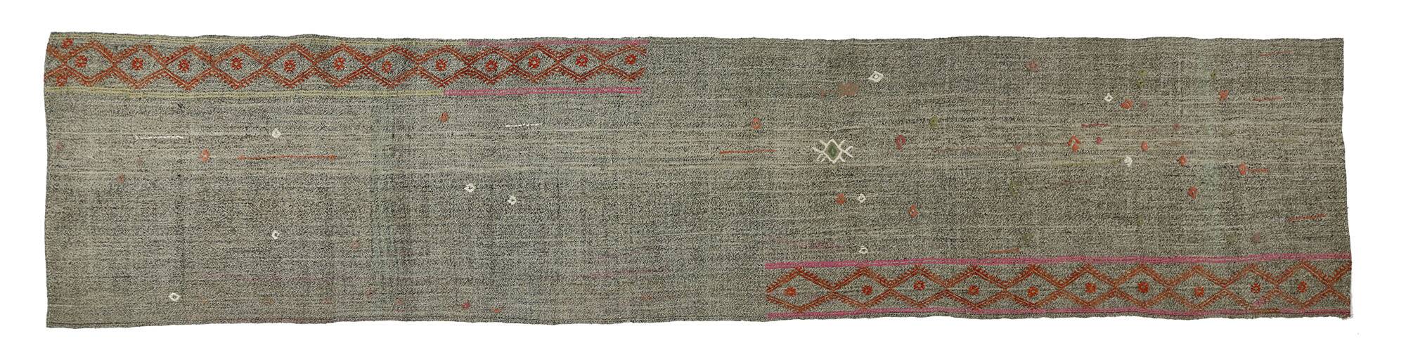 Authentic Vintage Turkish Kilims & Handwoven Rugs – Unique Home Decor Pieces 76x 433 cm