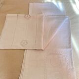 Jp linen monogram sheet
