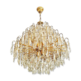 Italian Murano 1970 crystal chandelier