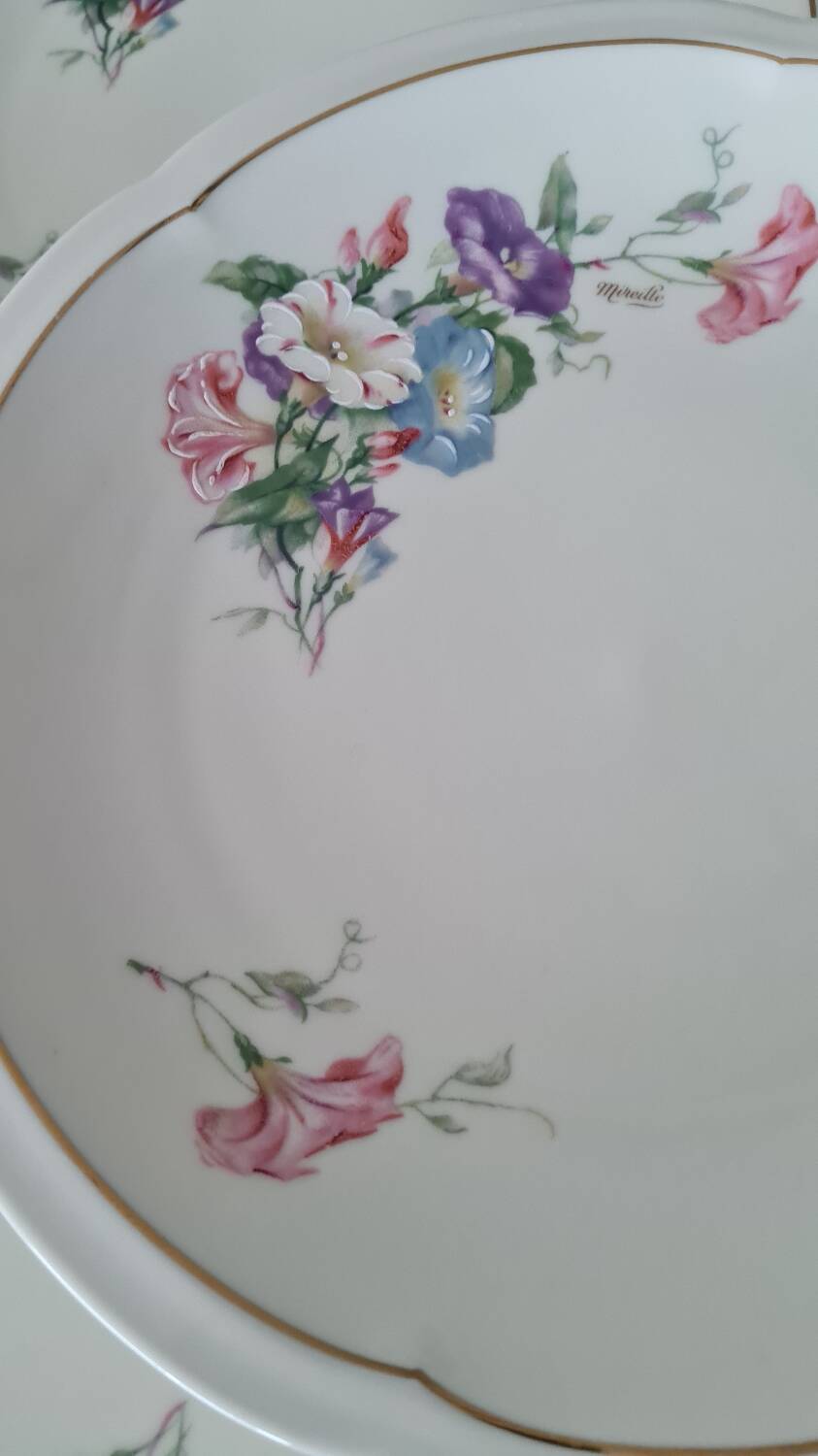 Mireille Charles Ahrenfeldt Limoges plates
