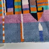 Tapis berbèrebohemian en laine fait main 250 X 150 CM