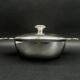 Silver-plated vegetable dish, "Malmaison" model, silversmith Ackermann