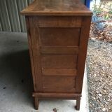 Vintage René Gabriel buffet in oak called disaster victims (reconstruction)