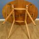 Mid Century Retro Elm and Beech Circular Dining Table by Ercol  1970s