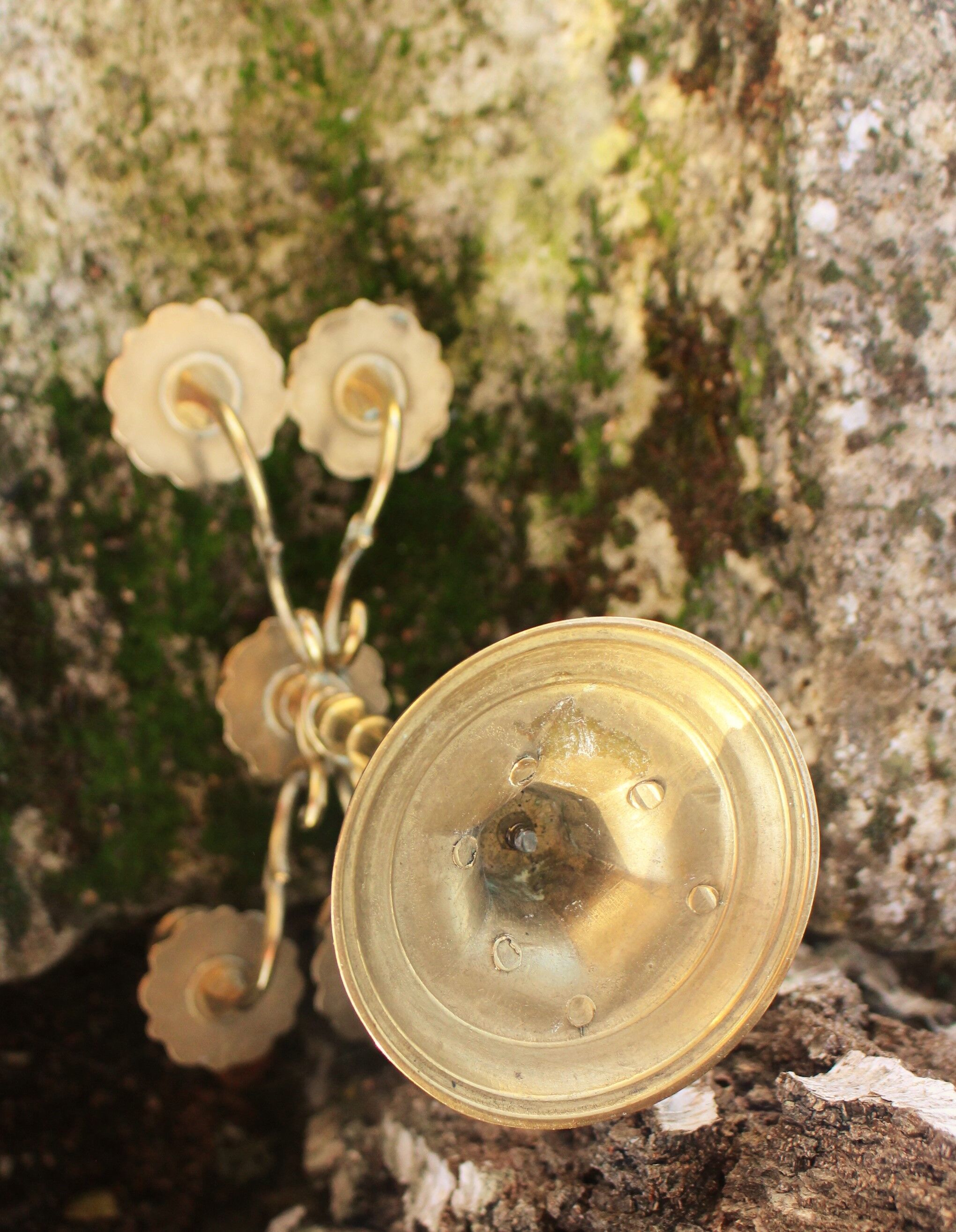 Chandelier brass