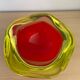 Two-tone Murano glass pocket emptier from the 70s