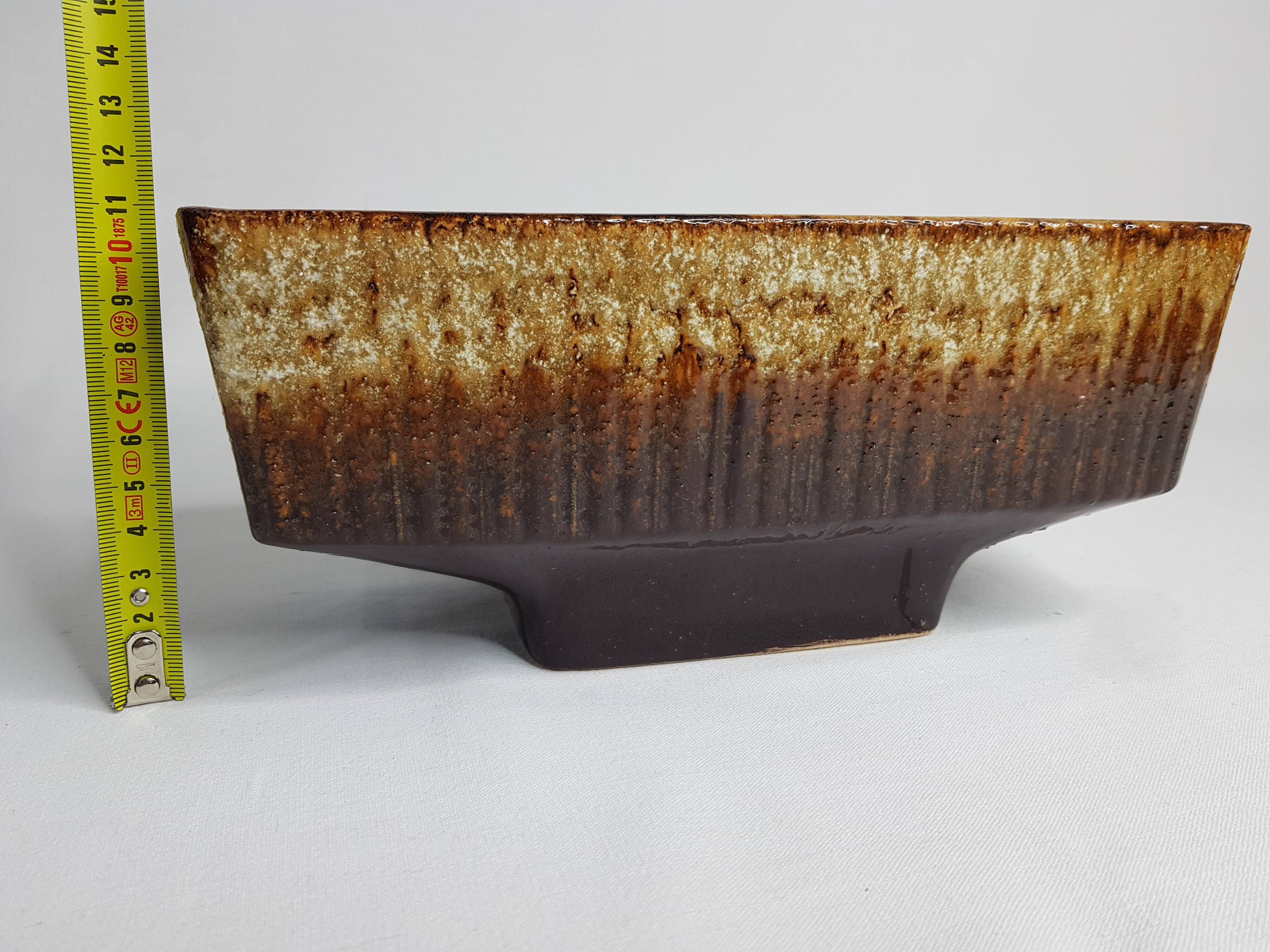 Zaalberg Holland glazed ceramic interior planter