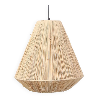 Wicker pendant light