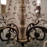 Stamped chandelier