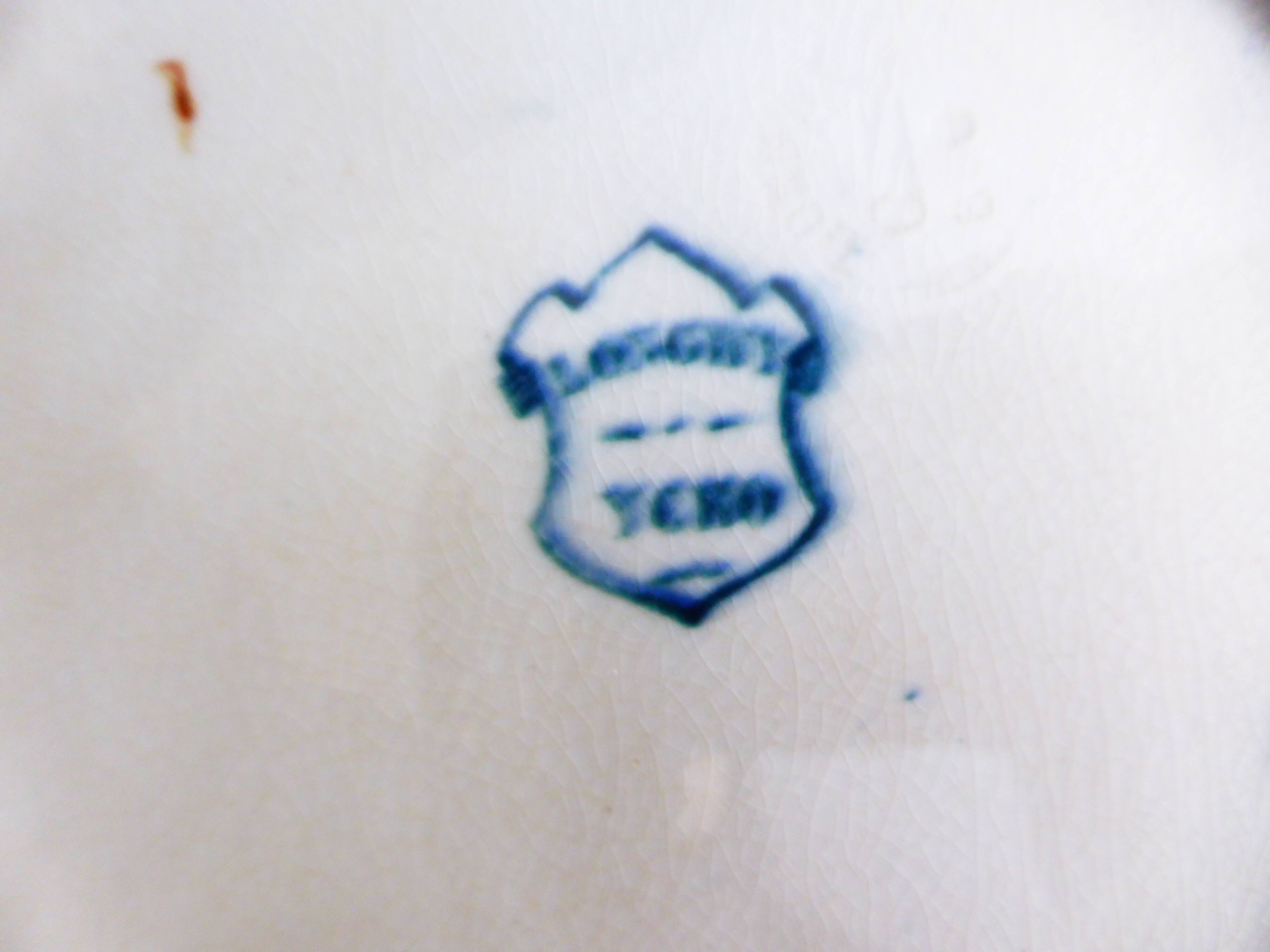 1 dessert plate from Longwy, Yeko model 221209
