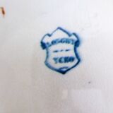 1 dessert plate from Longwy, Yeko model 221209