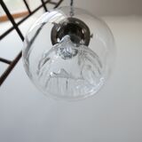 Suspension en verre soufflée