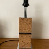 Product Popup Noel 22 Lamp 1970 in cork and chrome