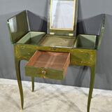 Small Painted Oak Dressing Table, Louis XV style – Late 18th century