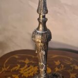 brass lamp Italy 39x17 beautiful antique tulip 1900