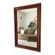Vintage rectangular mirror from the 70s/80s.