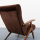 Italian reclining lounge chair by Antonio Gorgon