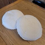Set of 2 crochet cushions
