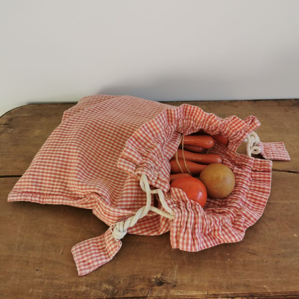 Jeu de 8 quilles avec sac de rangement