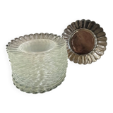 22 vintage Duralex dessert plates