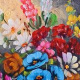 Tableau floral signé A.Bini