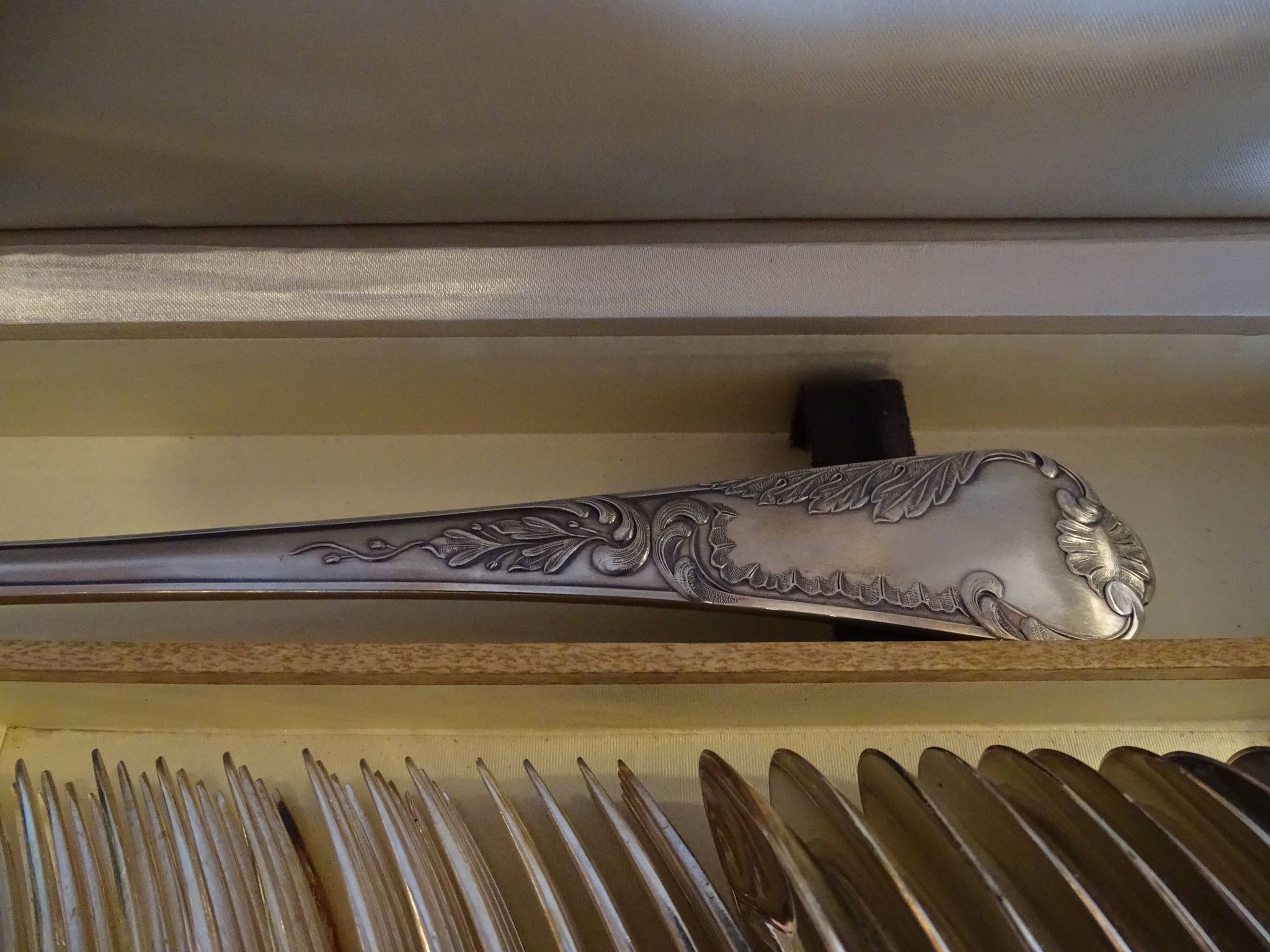 Cutlery set 37 pieces François Frionnet goldsmith for 12 people