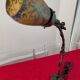 Articulated glass paste lamp, Art Nouveau
