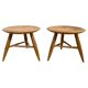 Stool in elm by Ralph Ribour