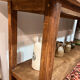 Ancienne console d’atelier en chêne